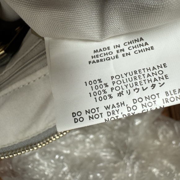 Holt, Woman, Bag Purse Envelope Style, Silver-Gold,Polyurethane,Zipper,Pockets.! - Picture 7 of 9